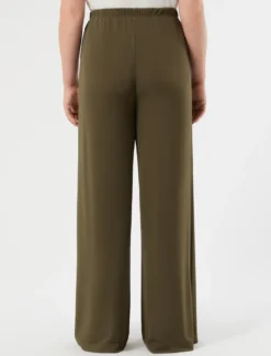 Pantaloni in jersey - VERDE KAKI