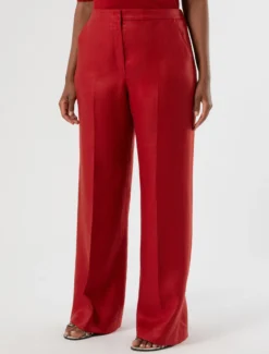 Pantaloni in lino - CILIEGIA