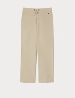 Pantaloni in maglia - BEIGE