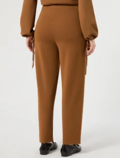 Pantaloni in maglia di viscosa - BISCOTTO