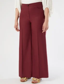 Pantaloni in popeline di cotone - VINACCIA