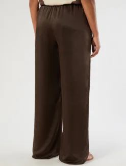 Pantaloni in raso - CACAO