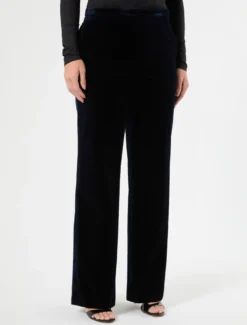 Pantaloni in velluto - BLU NOTTE