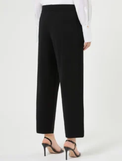 Pantaloni in viscosa - NERO