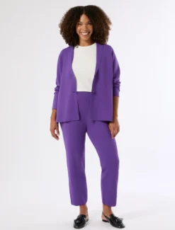 Pantaloni in viscosa stretch - VIOLA