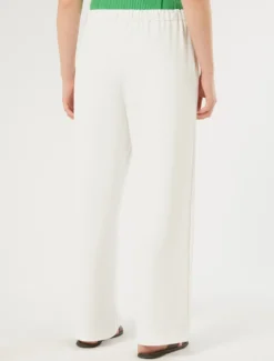 Pantaloni jogging in jersey - BIANCO