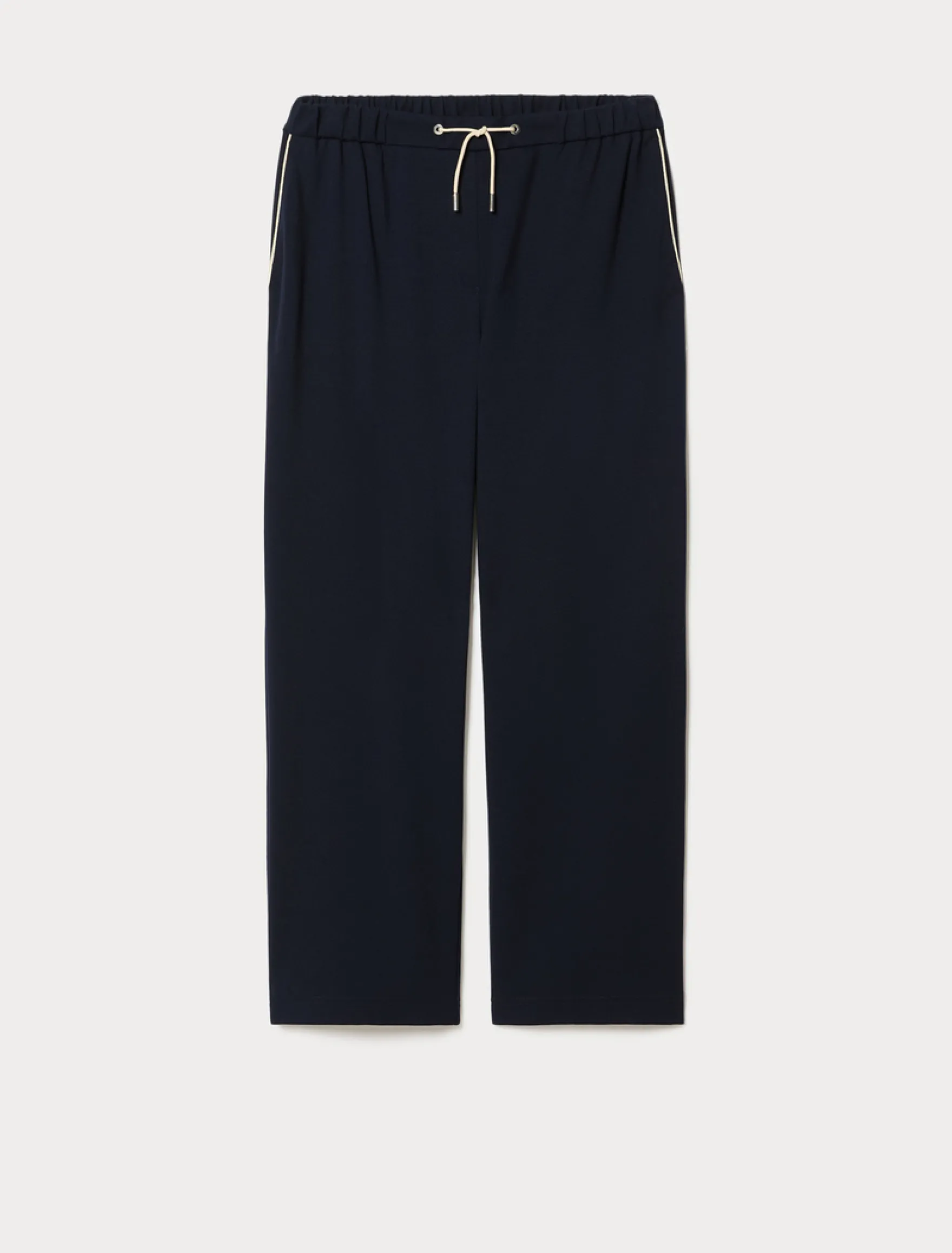 Pantaloni jogging in jersey - BLU NOTTE