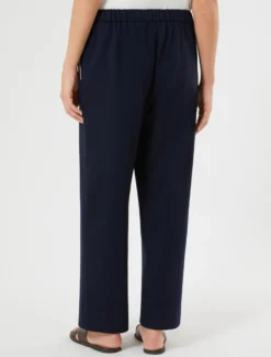 Pantaloni jogging in jersey - BLU NOTTE
