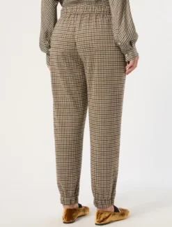 Pantaloni jogging in jersey jacquard - VERDE KAKI