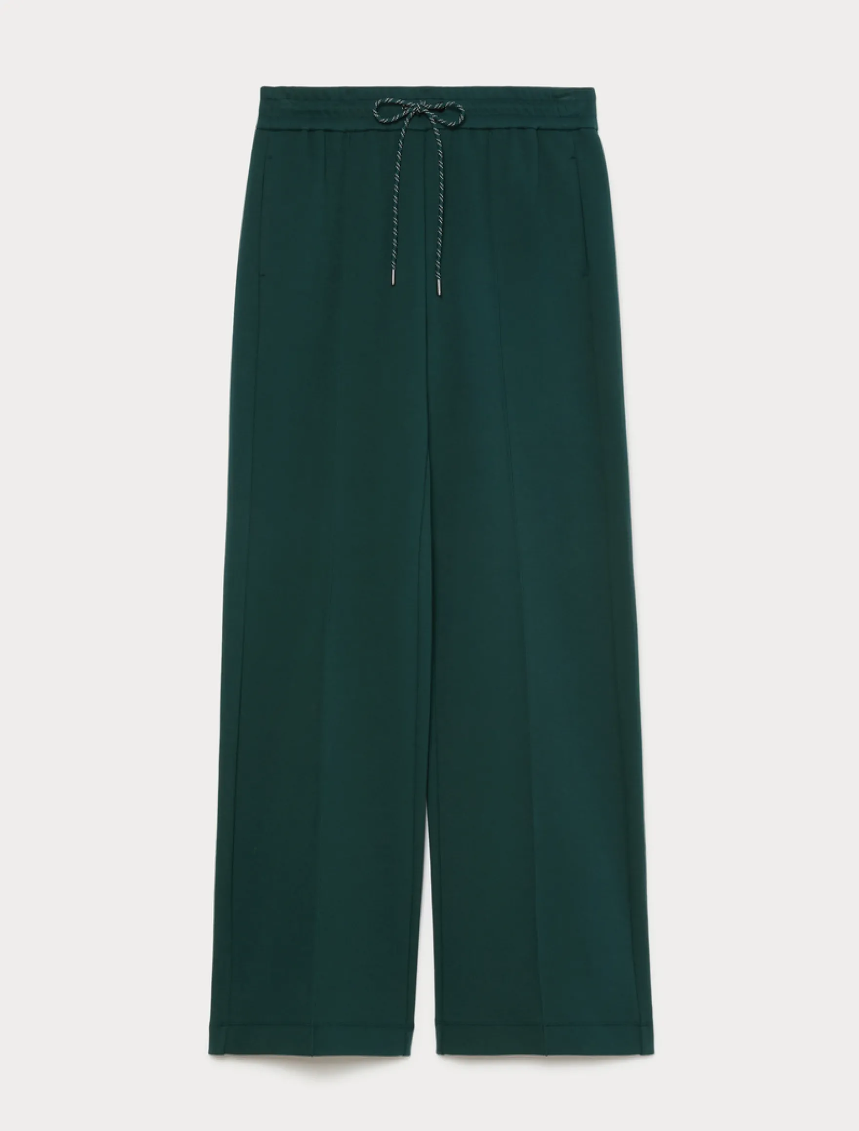 Pantaloni jogging in jersey - VERDE BOSCO