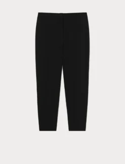 Pantaloni slim in cady - NERO