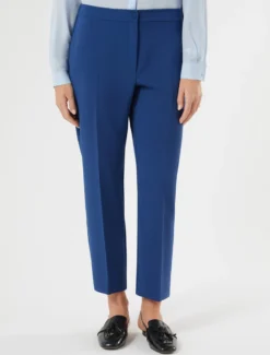 Pantaloni slim in cady stretch - BLUETTE