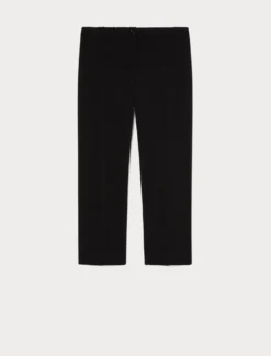 Pantaloni slim in cady stretch - NERO
