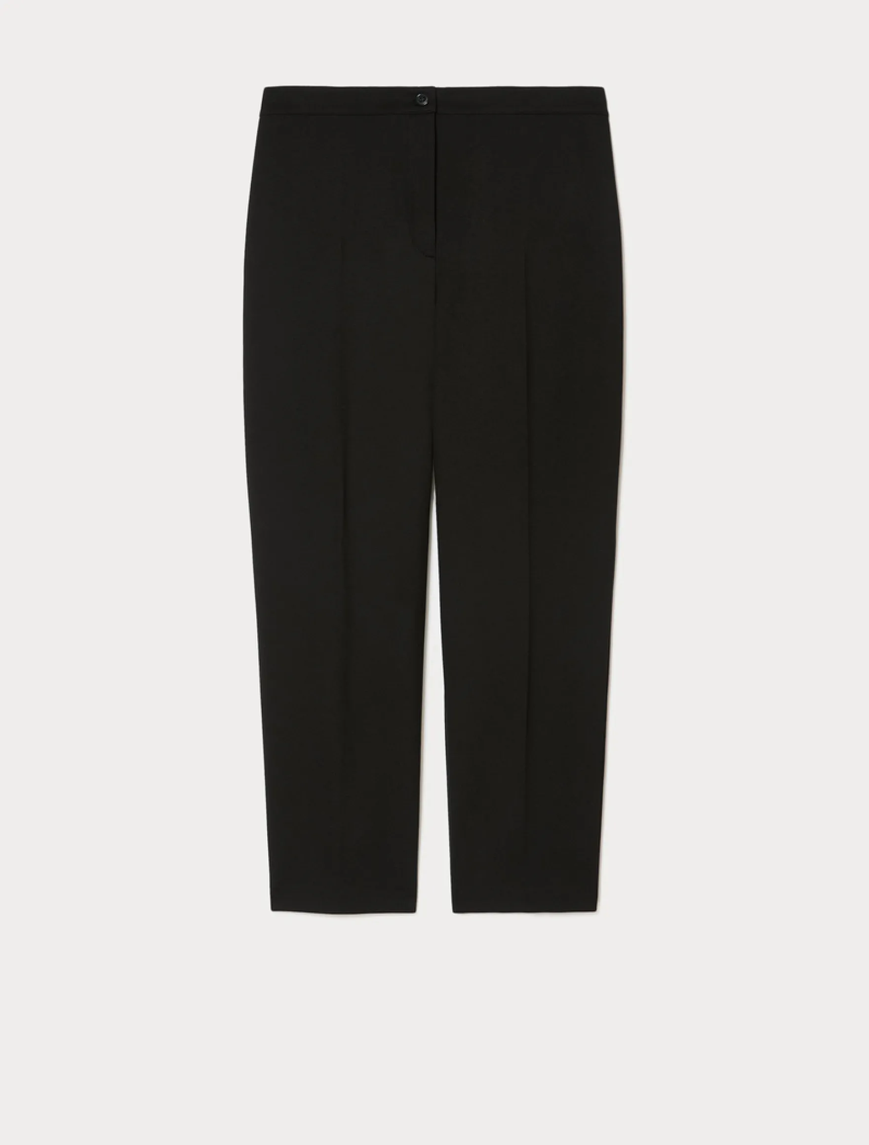 Pantaloni slim in jersey - NERO