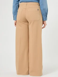 Pantaloni wide leg in cotone - CIPRIA