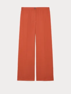 Pantaloni wide leg in twill - RAME