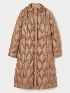 Piumino in nylon antigoccia - CAMMELLO