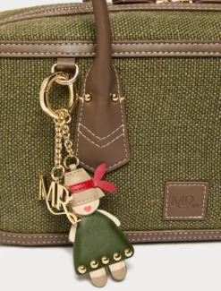 Portachiavi charms con logo - BEIGE