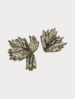 Spilla broche a fiore - BIANCO