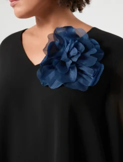 Spilla in organza di seta - AVIO