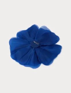 Spilla in organza di seta - BLUETTE