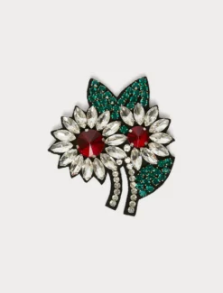 Spille con strass - BIANCO OTTICO