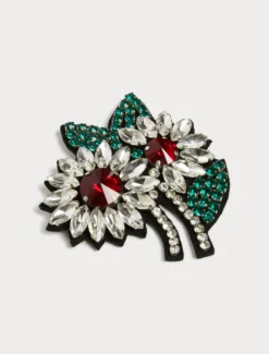 Spille con strass - BIANCO OTTICO