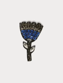 Spille con strass - BLU NOTTE