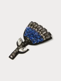 Spille con strass - BLU NOTTE
