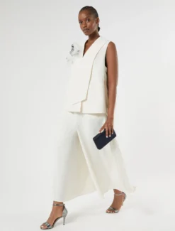 Top in cady - BIANCO AVORIO