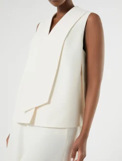 Top in cady - BIANCO AVORIO