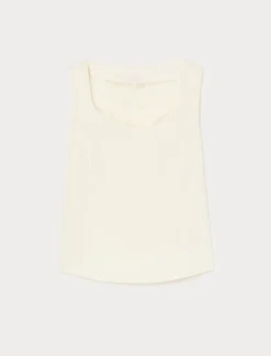 Top in cady - BIANCO AVORIO