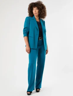 Top in crêpe de Chine - BLU NOTTE