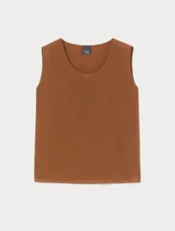 Top in crêpe de Chine - CUOIO