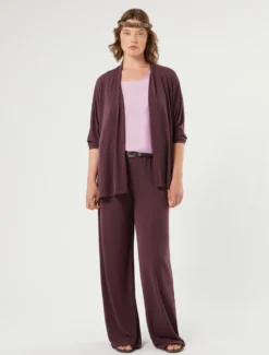 Top in mussola di tencel - GLICINE