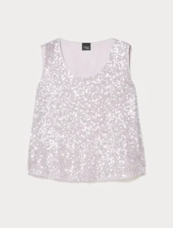 Top in paillettes - LAVANDA