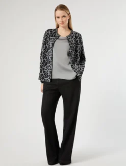 Top in raso - GRIGIO MEDIO