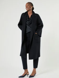 Top in satin - BLU NOTTE
