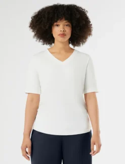 T-shirt in cotone - BIANCO