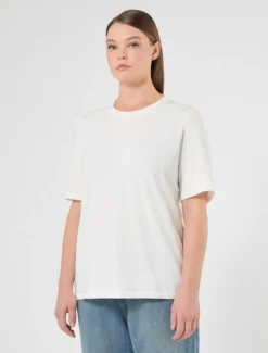 T-shirt in jersey - BIANCO