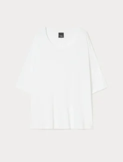 T-shirt in jersey - BIANCO