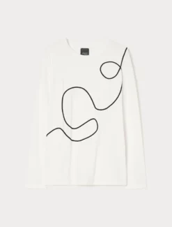 T-shirt in jersey - BIANCO
