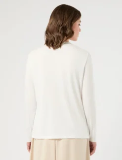 T-shirt in jersey - BIANCO