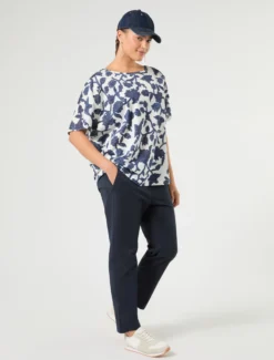 T-shirt in jersey di cotone - BIANCO