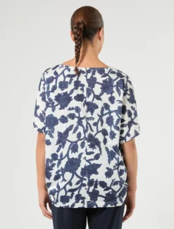 T-shirt in jersey di cotone - BIANCO