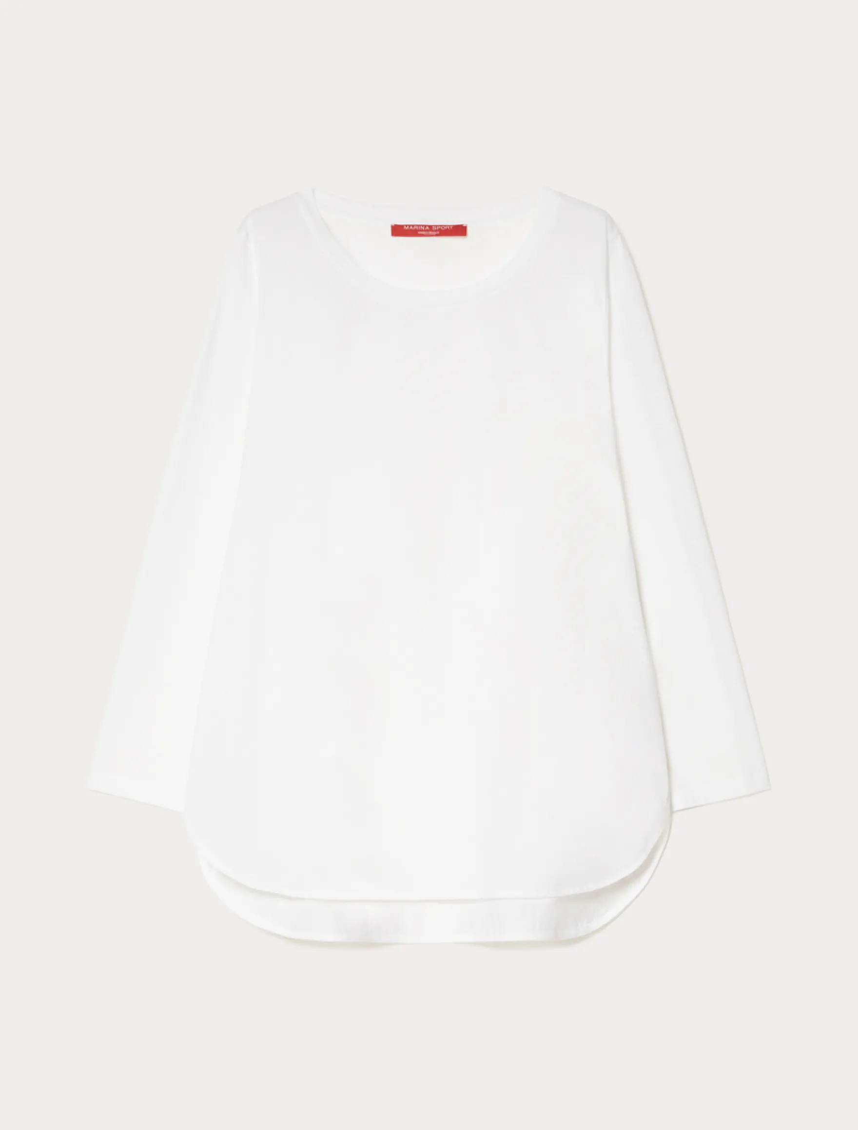 T-shirt in jersey di cotone - BIANCO OTTICO