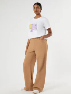 T-shirt in jersey di cotone - BIANCO OTTICO