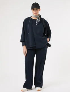 T-shirt in jersey di cotone - BLU
