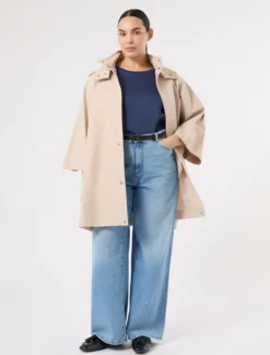 T-shirt in jersey di cotone - BLU MARINO