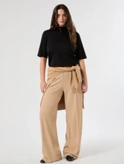 T-shirt in jersey di cotone - NERO